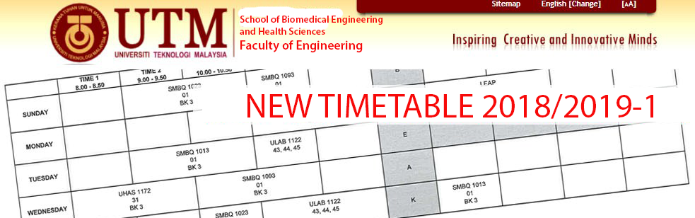 New timetable 2017/2018-1