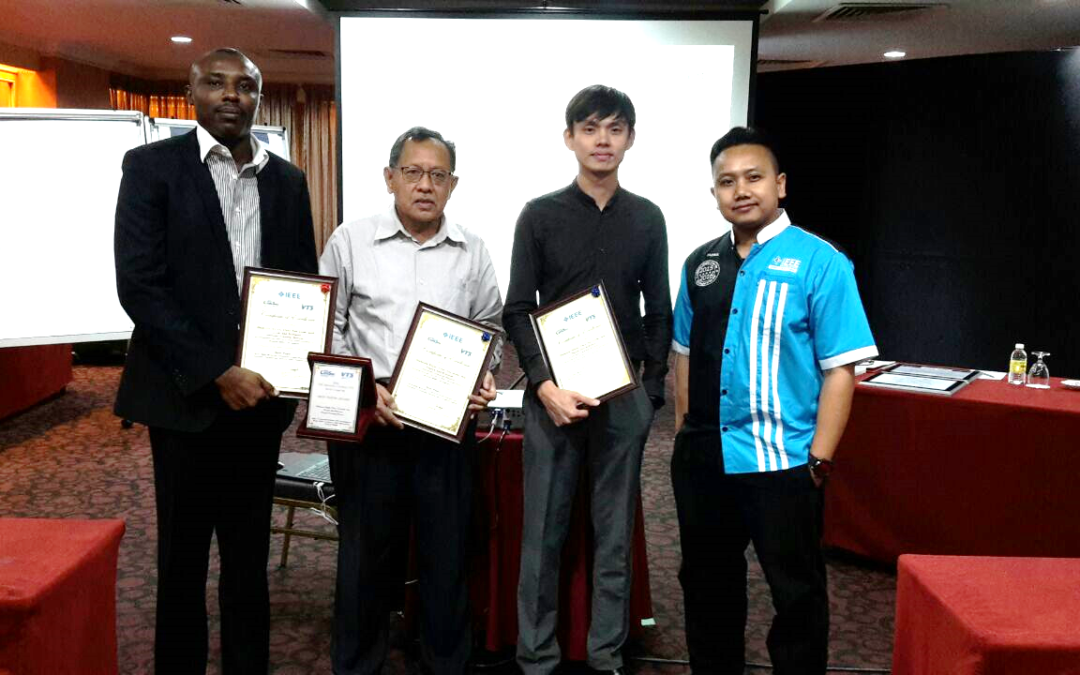 WCC researchers won the 2016 IEEE Malaysia ComSoc & VTS Joint Chapter Best Paper Award