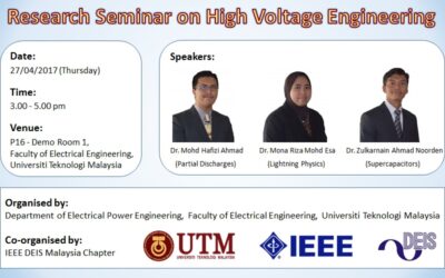 Research Seminar on High Voltage Engineering