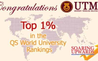 UTM ranked in the top 1% in the QS World University Rankings 2017/2018