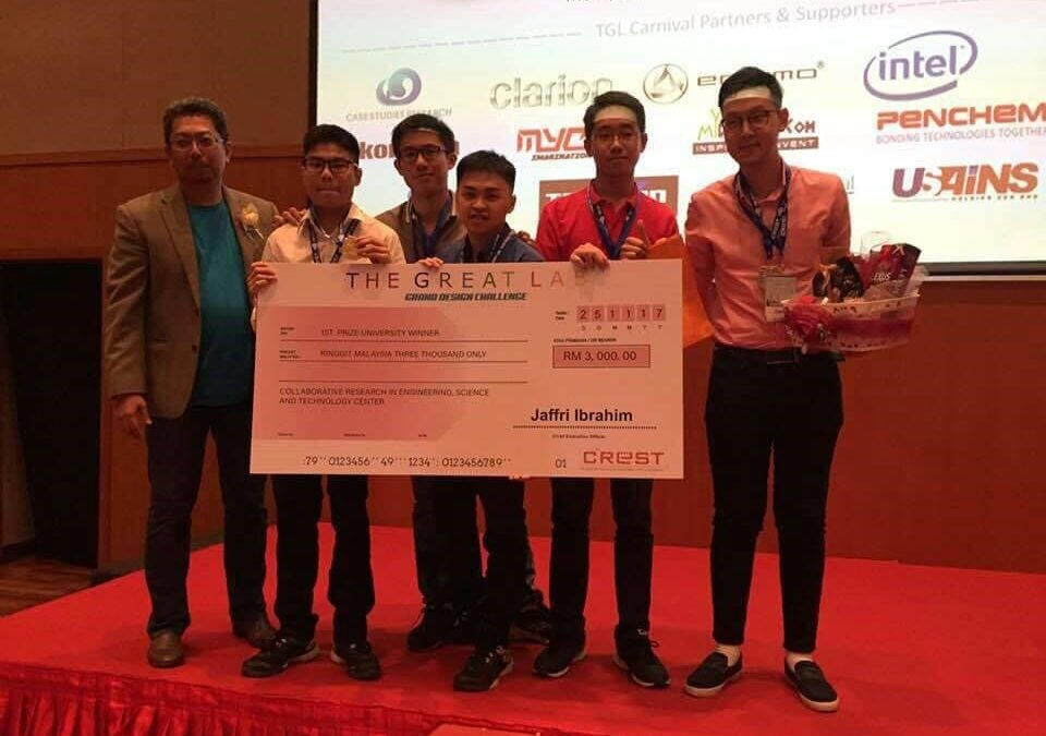 FKE Students Won in The Great Lab (TGL) 2017
