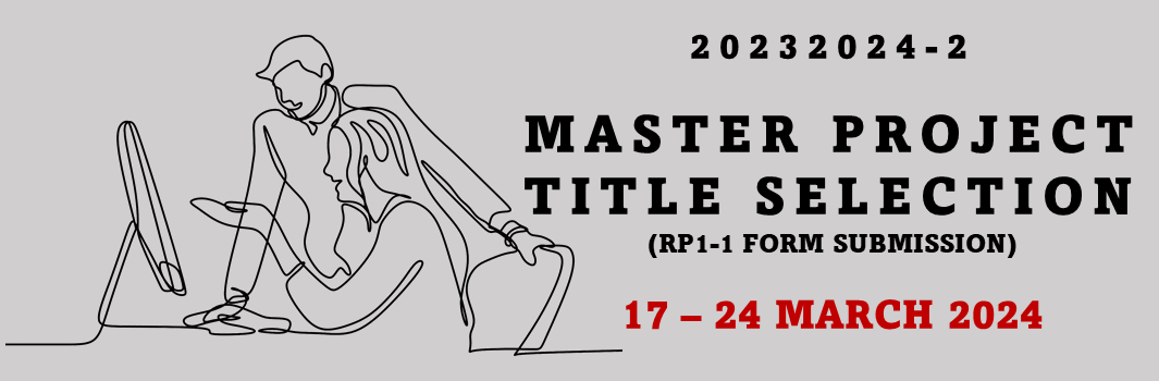 Master Project Title Selection (20232024-2) – CLOSED